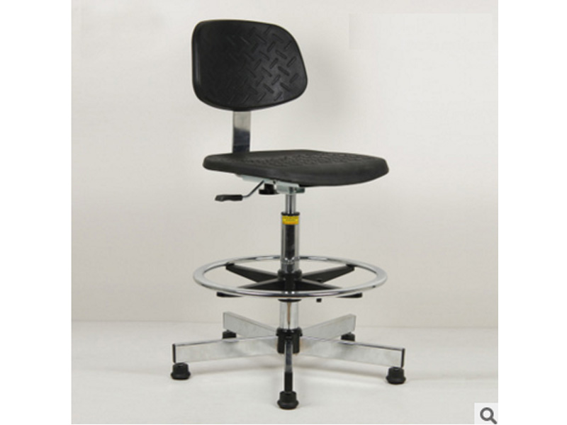 High quality polyurethane secretarial task chairs with glides
